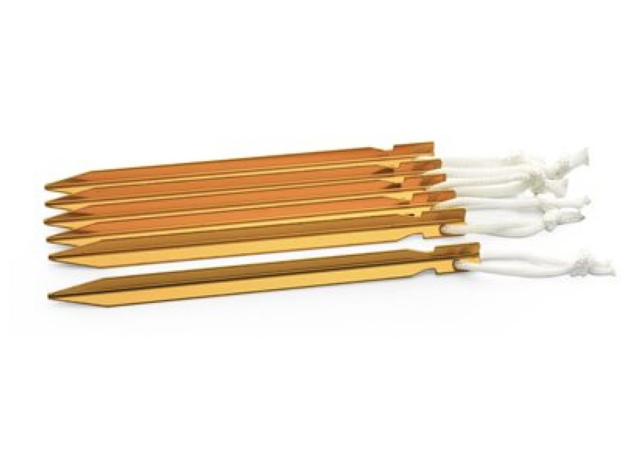 Camco Tent Stakes - Alum, 9" UltraLight, Copper, 6pack Bilingual