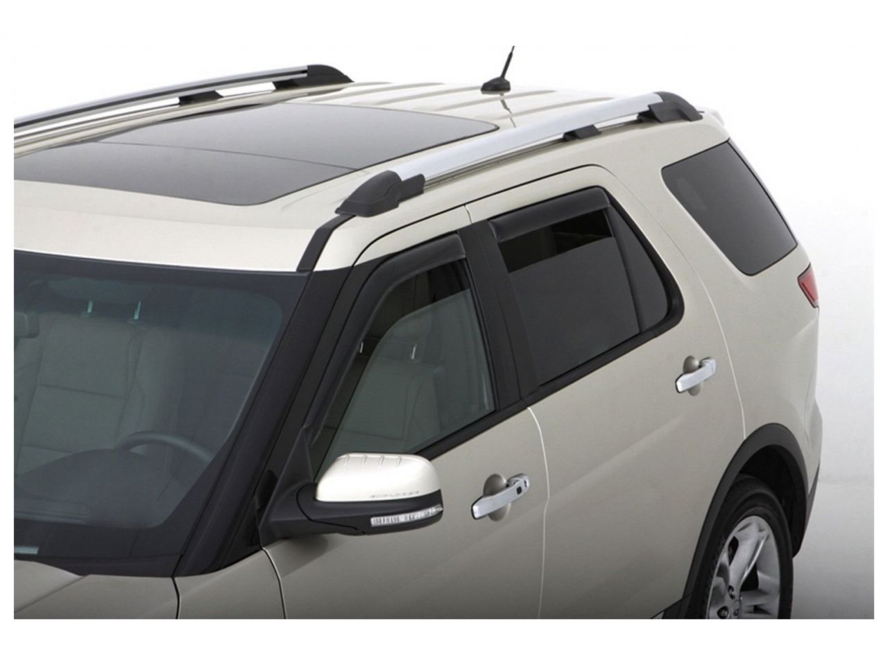 Auto Ventshade In-Channel Ventvisor Side Window Deflector, 4-Piece Set for 2011-2019