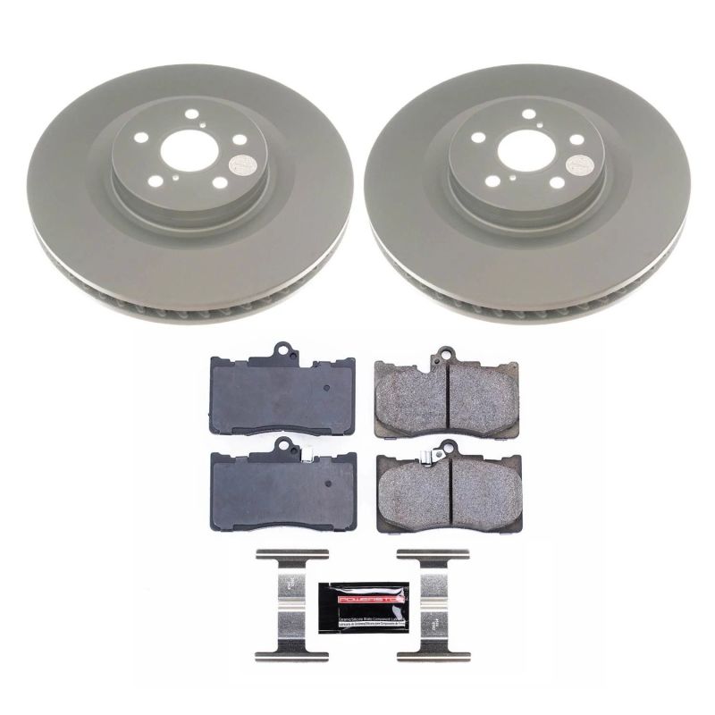 PowerStop PSB Z17 Evolution Coated Kit Brakes, Rotors & Pads Brake Kits - Performance Blank main image