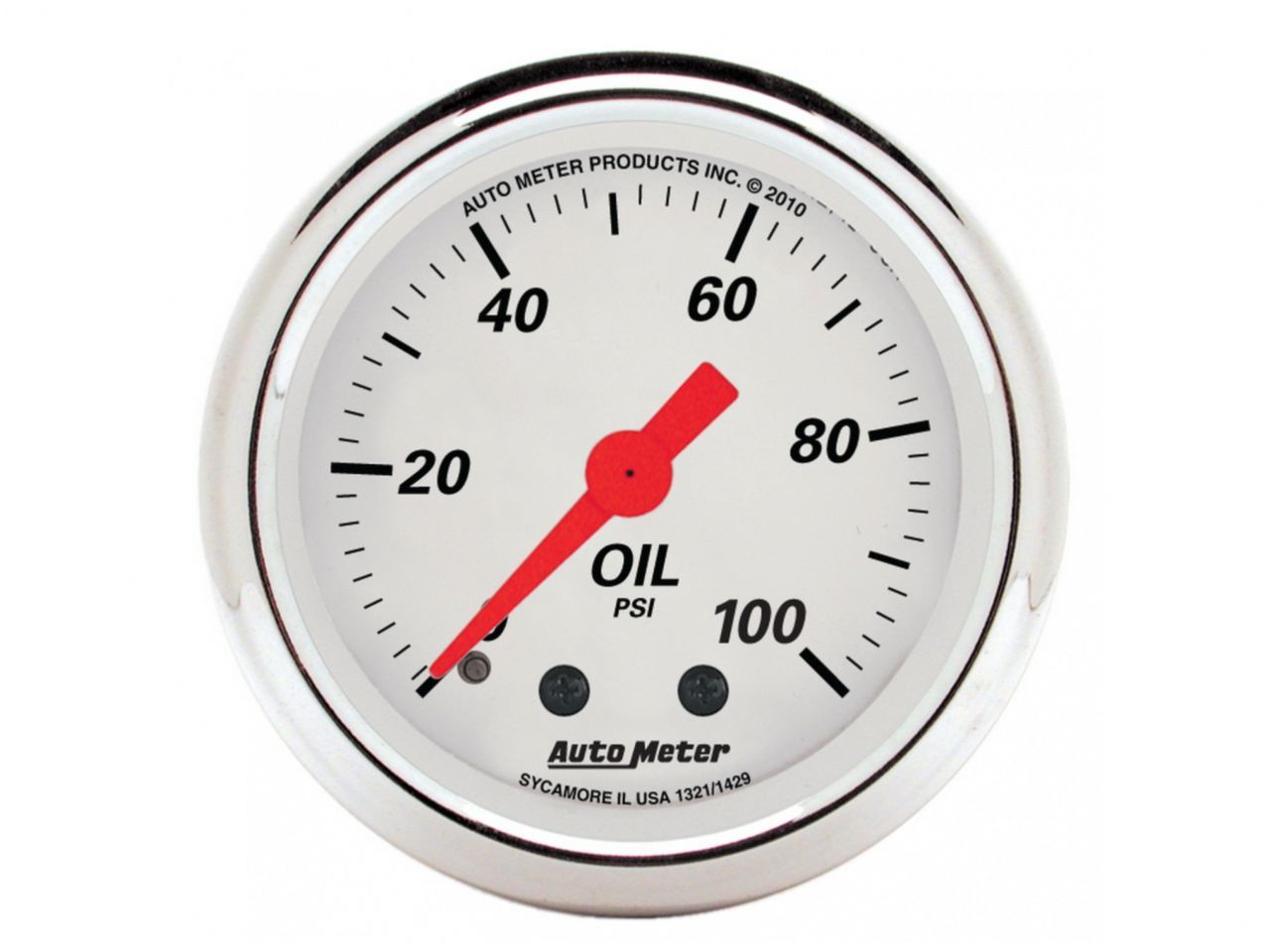 Autometer Oil Pressure Gauge 1321 Item Image