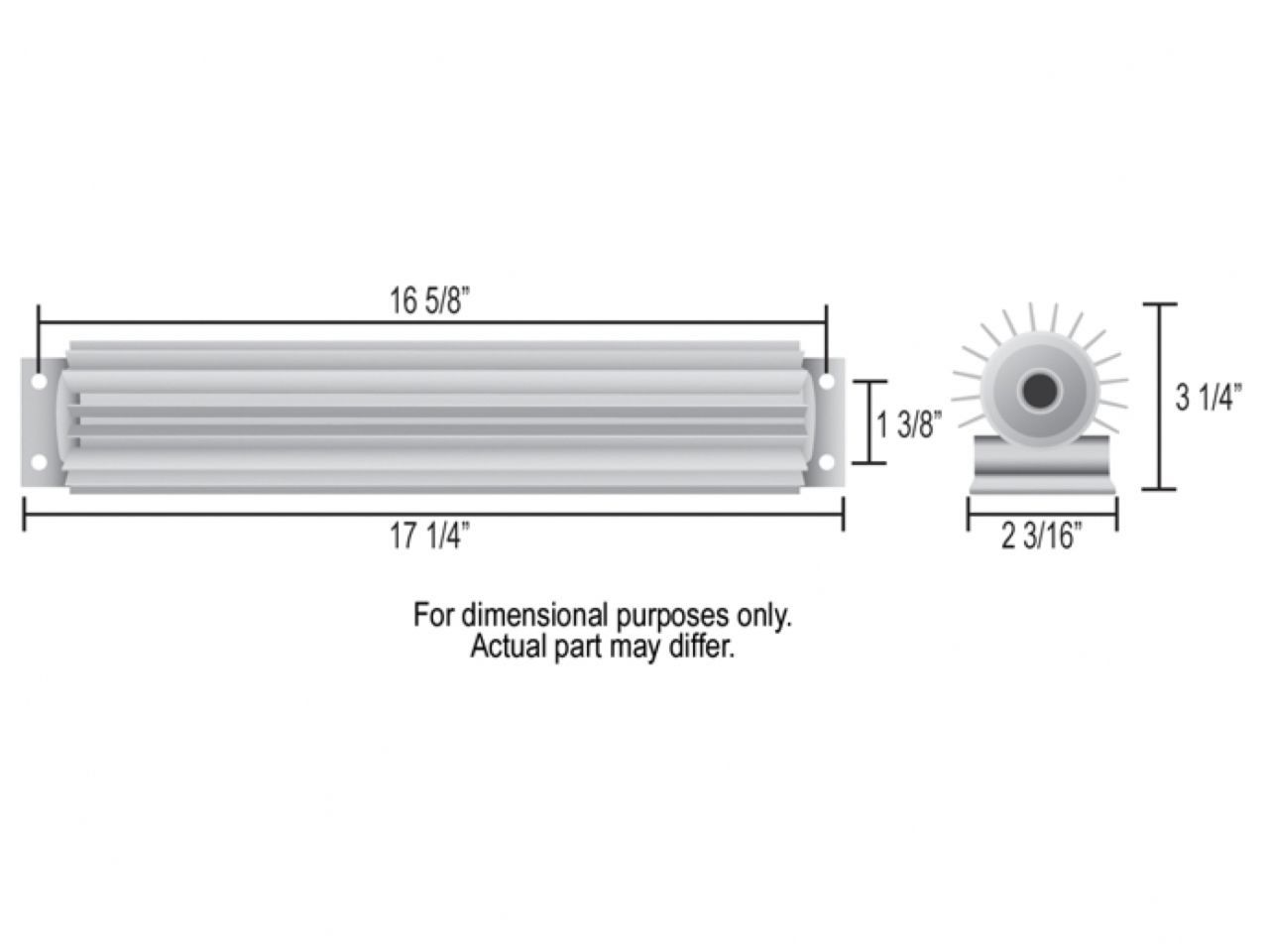 Derale Single-Pass Heat Sink Cooler, 15