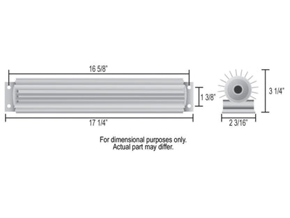 Derale Dual-Pass 17" Heat Sink Cooler, 15
