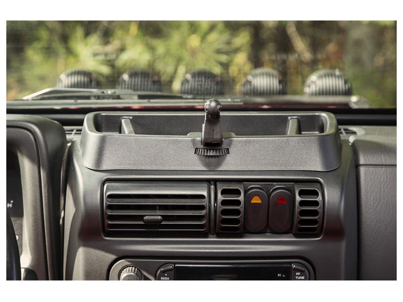 Rugged Ridge Dash Multi-Mount; 97-06 Jeep Wrangler TJ/LJ