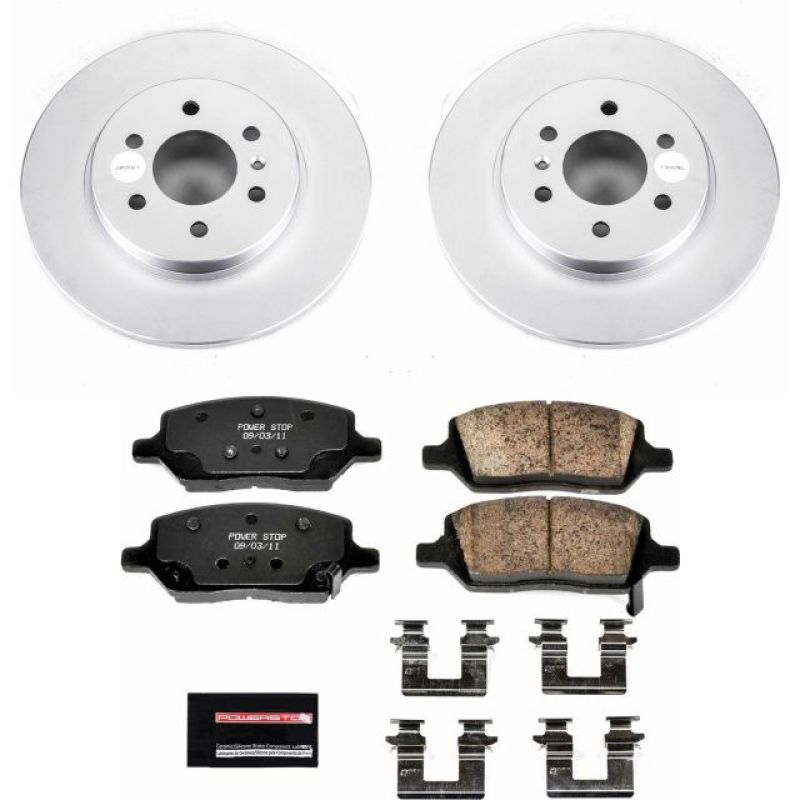 PowerStop PSB Z17 Evolution Coated Kit Brakes, Rotors & Pads Brake Kits - Performance Blank main image