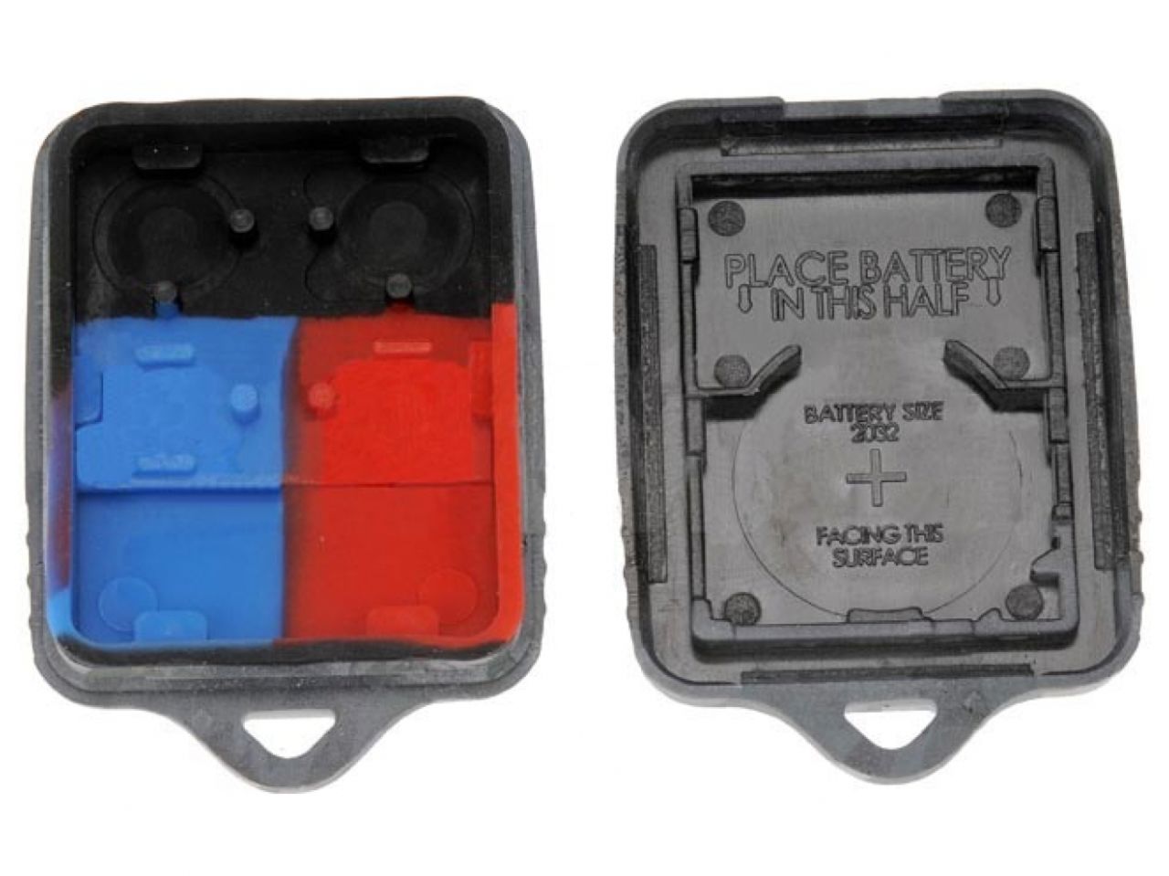 Dorman HELP Keyless Entry Transmitter Cover for 1995-2016 Ford 1995-2012 Lincoln 1995-2011 Mercury 13607GYC