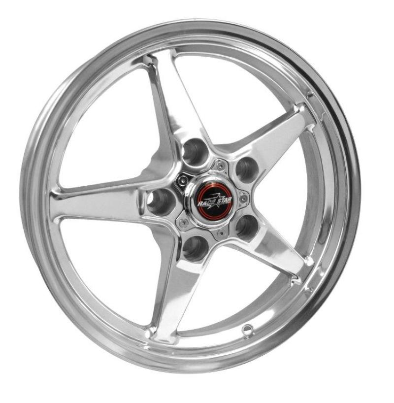 Race Star 92 Drag Star 17x4.50 5x135bc 1.75bs Direct Drill Polished Wheel 92-745532DP