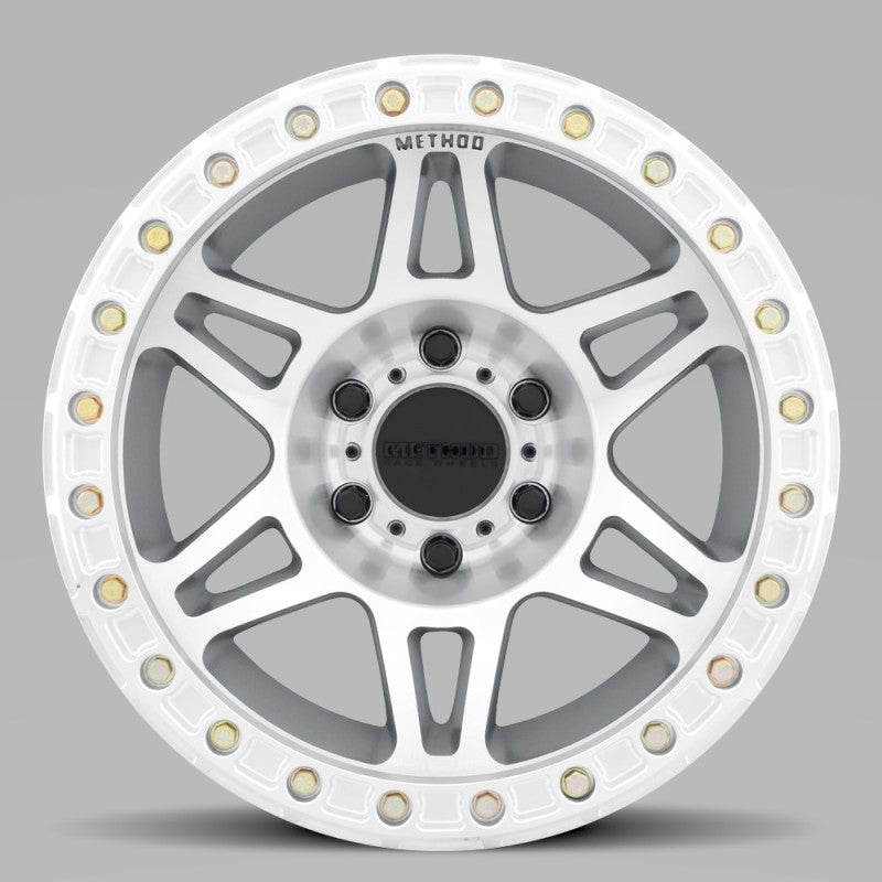 Method Race Wheels MR106 Beadlock Wheel Machined / Clear Coat 17x9 -44 8x6.5