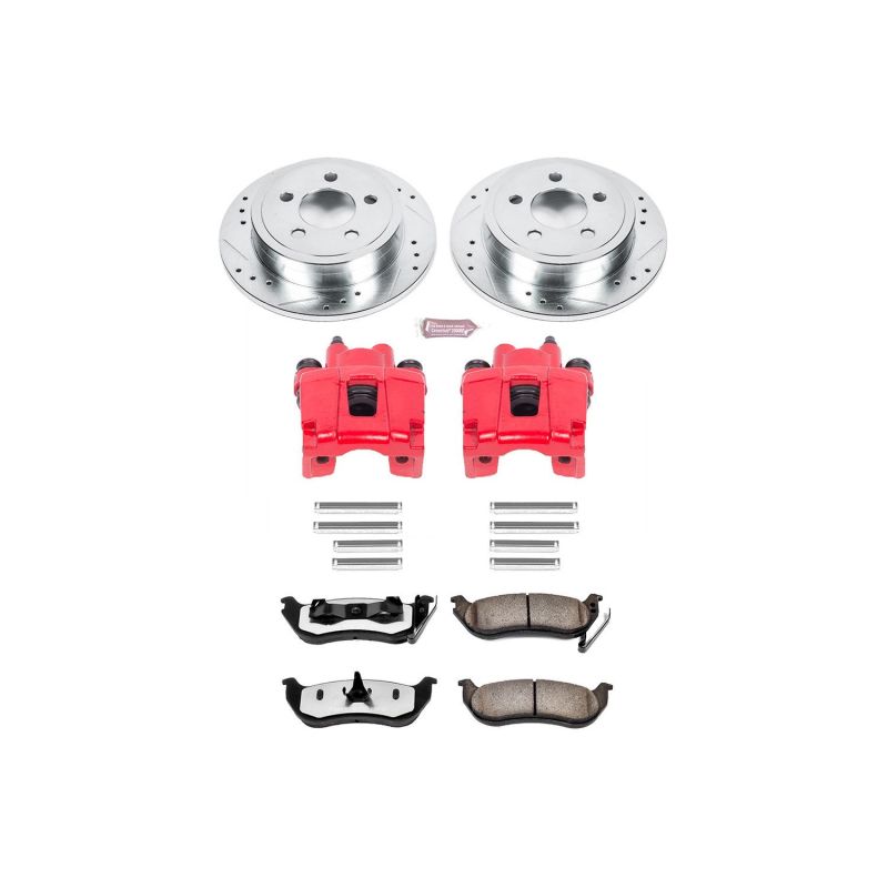 PowerStop PSB Z36 Truck & Tow Kit w/Cals Brakes, Rotors & Pads Brake Kits - Performance D&S main image