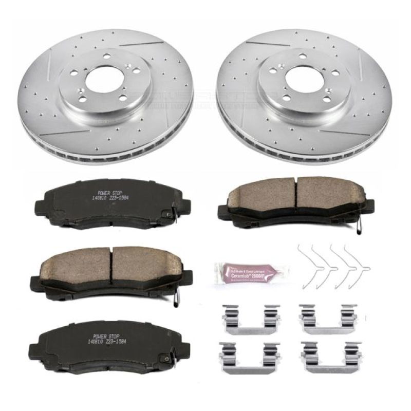 PowerStop PSB Z23 Evolution Kit Brakes, Rotors & Pads Brake Kits - Performance D&S main image