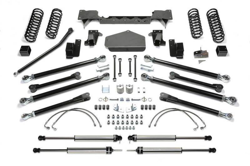 Fabtech 07-18 Jeep JK 4WD 2-Door 3in Crawler System w/DL Shocks K4057DL Main Image