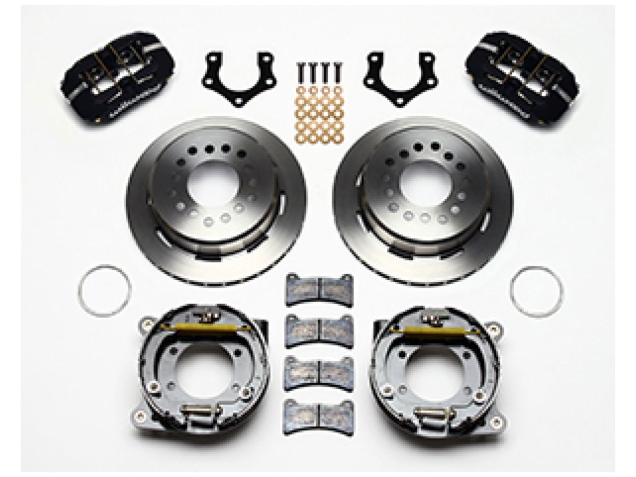 Wilwood FDP-LP 11.00" P-Brake Kit, Mopar/Dana 2.36" Off, w/Snap Ring Brng