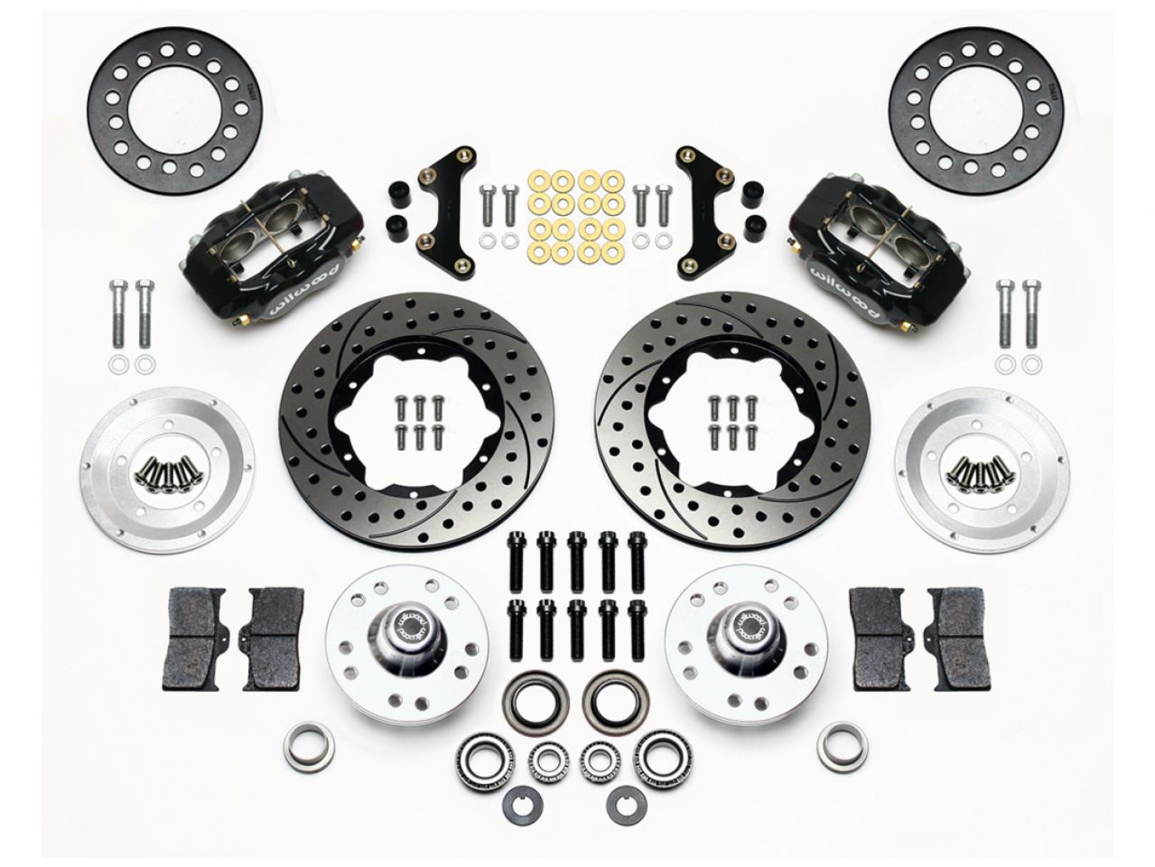 Wilwood FDL Front Kit,11.00", Drilled 49-54 Chevy / 53-62 Corvette