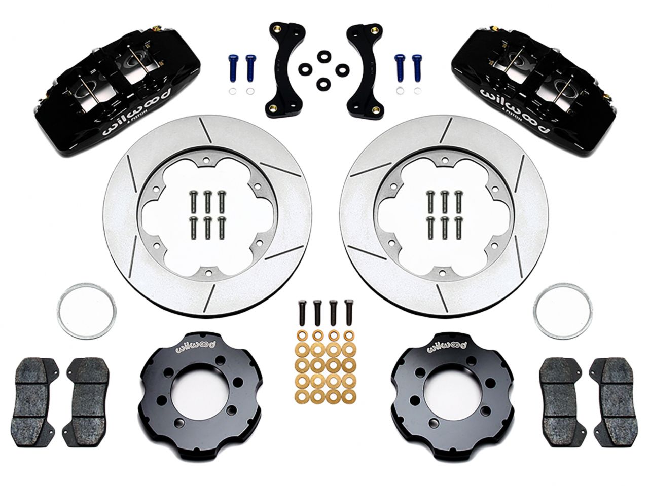 Wilwood DP6A Front Hat Kit, 11.00" GT Rotor, 95-05 Miata