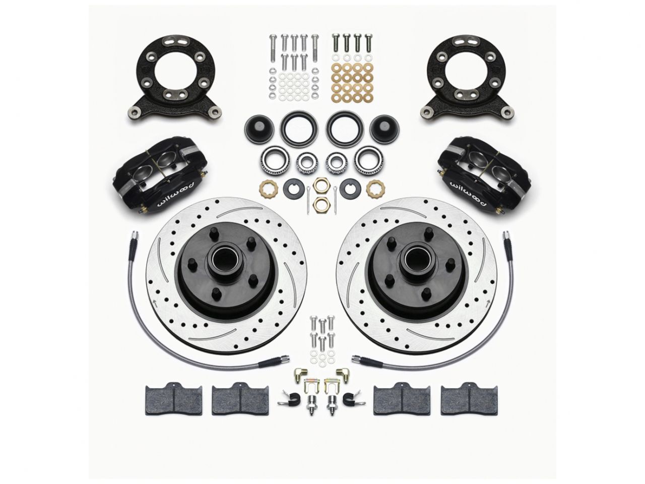 Wilwood FDL-M Front Kit,11.30" 1 PC Rotor&Hub-Drill, 1965-1969 Mustang Disc