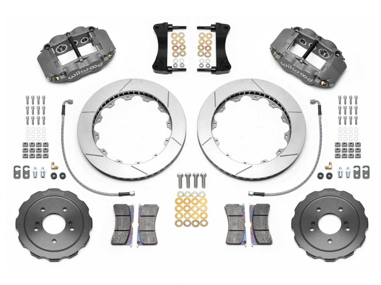 Wilwood Forged Superlite 6R Big Brake Front Brake Kit (Race)