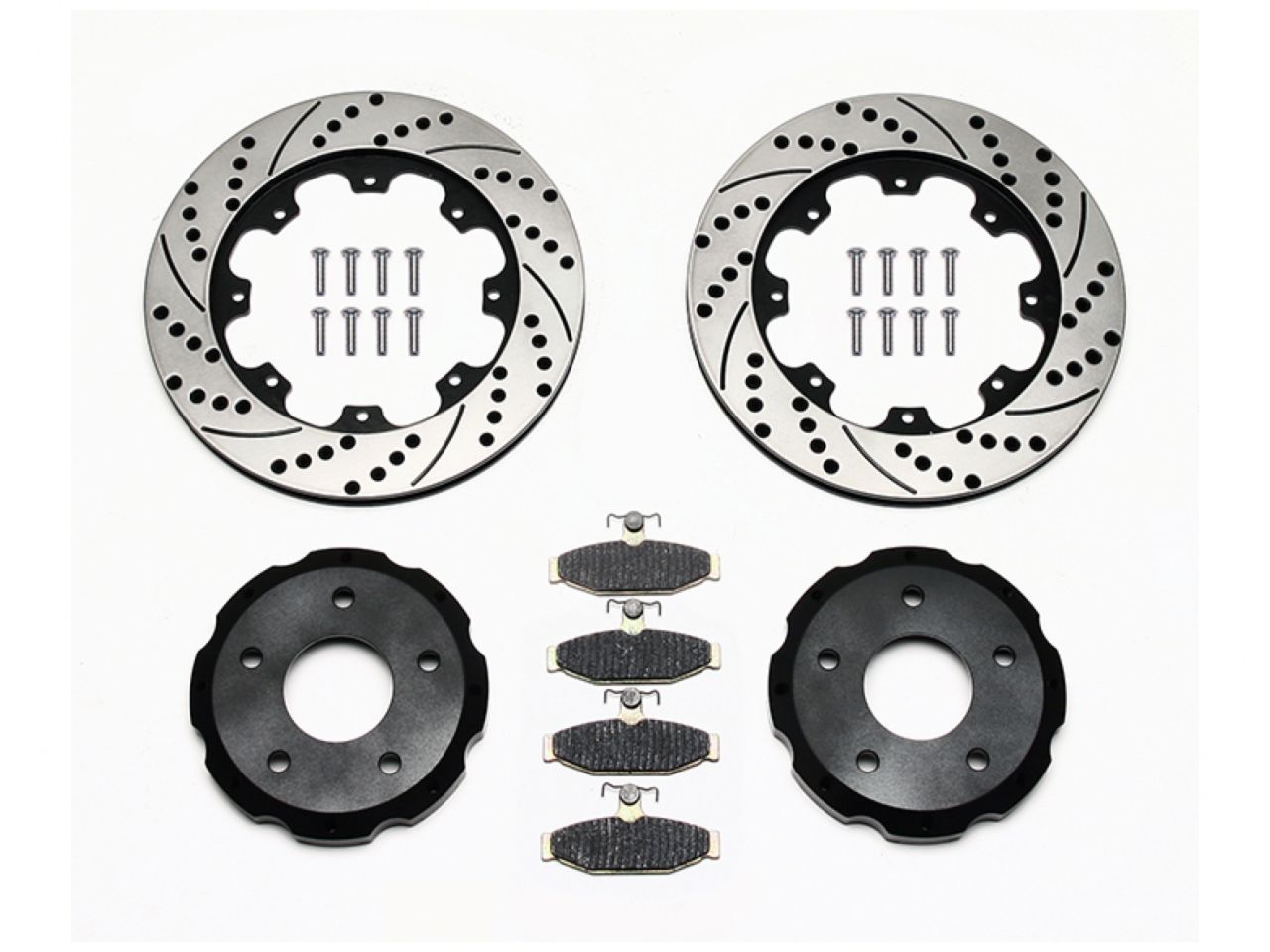 Wilwood Pro-Matrix Rear Kit, Drilled 88-96 Corvette C4