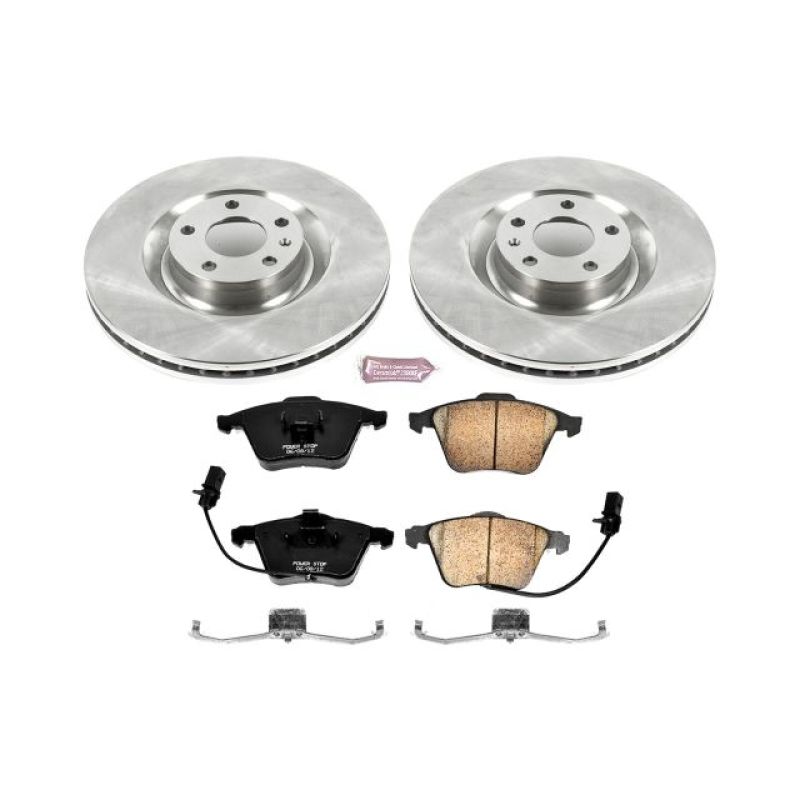 PowerStop PSB Autospecialty Kit Brakes, Rotors & Pads Brake Kits - OE main image