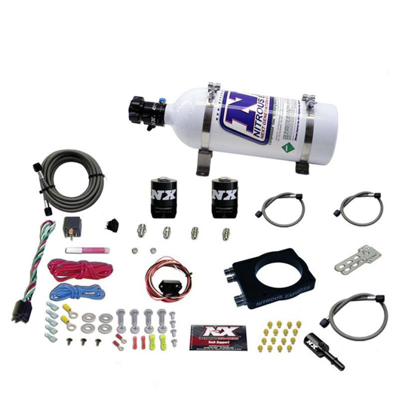 Nitrous Express Dodge Hemi Nitrous Plate Kit (50-400HP) w/5lb Bottle 20944-05 Main Image