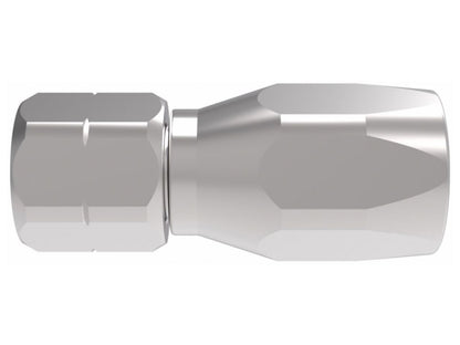 Aeroquip -06AN Hose Dash Size; Straight; Reusable Steel Swivel; Bulk