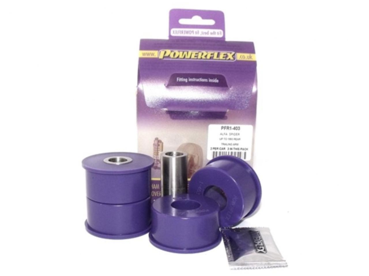 Powerflex Control Arm Bushings PFR1-403x2 Item Image