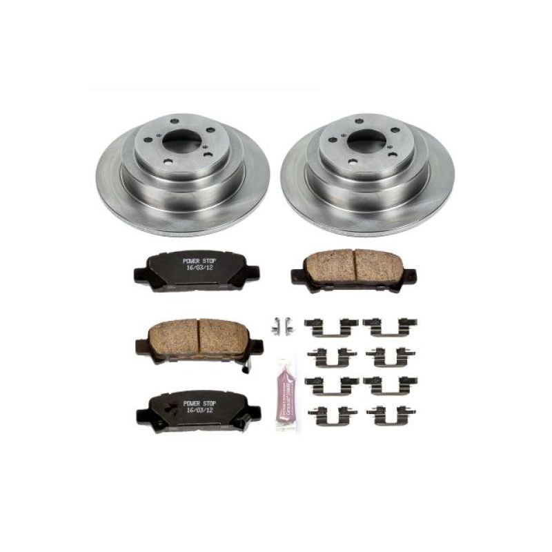 PowerStop PSB Autospecialty Kit Brakes, Rotors & Pads Brake Kits - OE main image