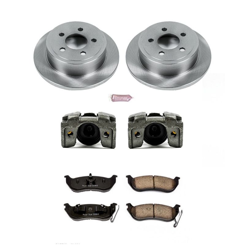 PowerStop PSB Autospecialty Kit w/Cals Brakes, Rotors & Pads Brake Kits - OE main image