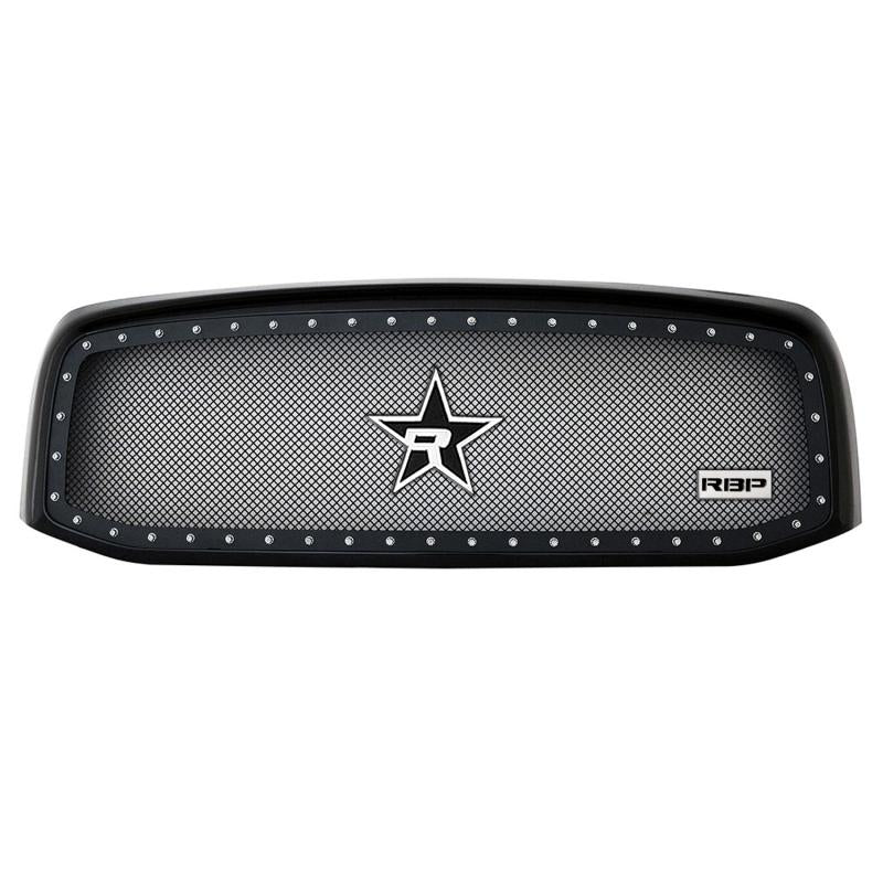 RBP NDX Series All Black Grille 06-08 Dodge Ram 1500/2500/3500 RBP-261459NDX-1 Main Image