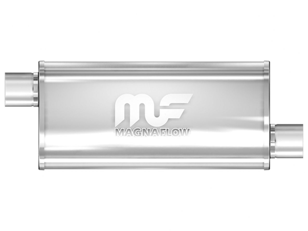 MagnaFlow 5" X 8" Oval Offset/Offset Straight Through Performance Muffler