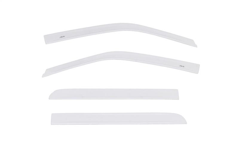 AVS 15-18 Ford F-150 Supercrew Low Profile Color Match Ventvisors 4pc - Oxford White 894044-Z1 Main Image