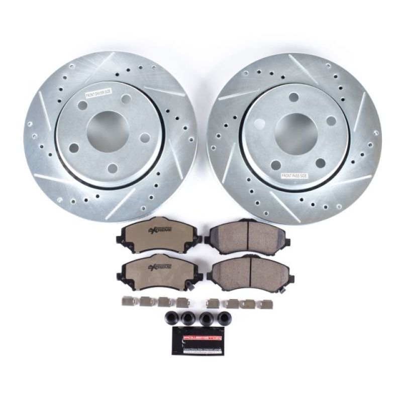 PowerStop PSB Z36 Truck & Tow Kit Brakes, Rotors & Pads Brake Kits - Performance D&S main image