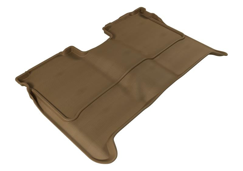 3D MAXpider 2004-2015 Nissan Titan Crew Cab Kagu 2nd Row Floormats - Tan L1NS06321502 Main Image