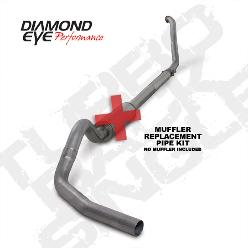 Diamond Eye Performance DEP Turbo Back Exhaust Kit SS Exhaust, Mufflers & Tips Turbo Back main image