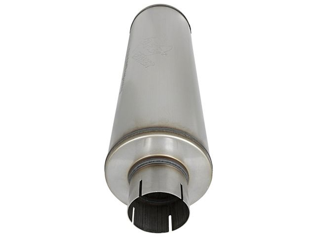 aFe MACH Force-Xp 409 Stainless Steel Muffler - 3.5 Center Inlet / 3.5 Cen