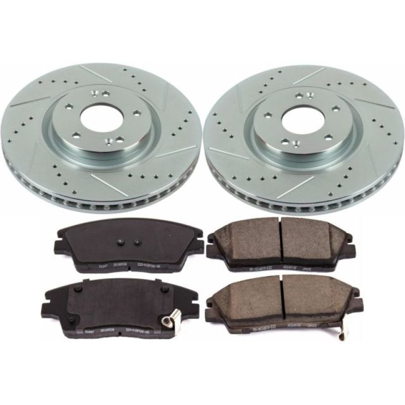 PowerStop PSB Z23 Evolution Kit Brakes, Rotors & Pads Brake Kits - Performance D&S main image