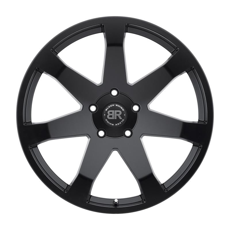 Black Rhino Mozambique 20x8.5 5x120 ET35 CB 76.1 Matte Black Wheel 2085MZA355120M76 Main Image