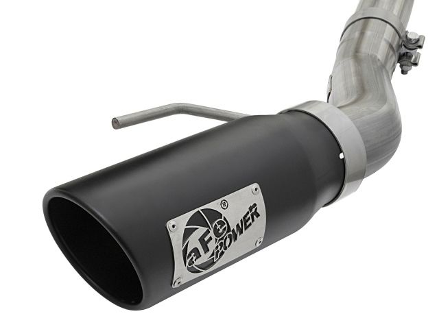 aFe MACH Force-Xp 3in Stainless Steel Cat-Back Exhaust System w/Black Tip: