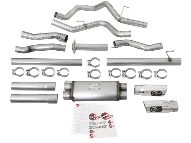 aFe MACH Force-Xp 3in 409 Stainless Steel Cat-Back Exhaust System w/Polish