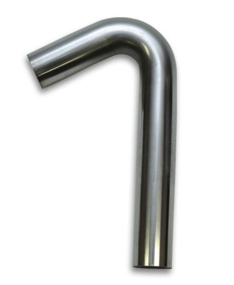 Vibrant 4in OD x 4in CLR 304 Stainless Steel Tubing 120 Degree Mandrel Bend 13016