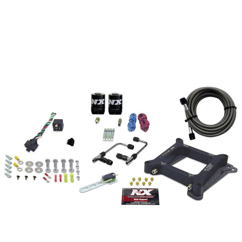 Nitrous Express 4150 Gemini Stage 6 Alcohol Nitrous Kit (50-300HP) w/o Bottle 60045-00 Main Image