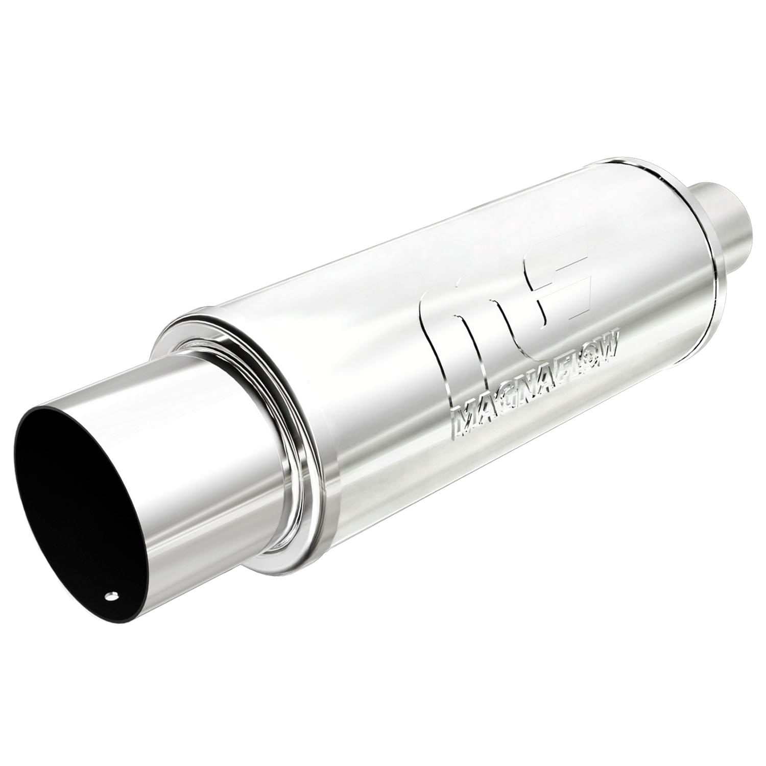 MagnaFlow 5" Round Center/Center Performance Muffler With Tip