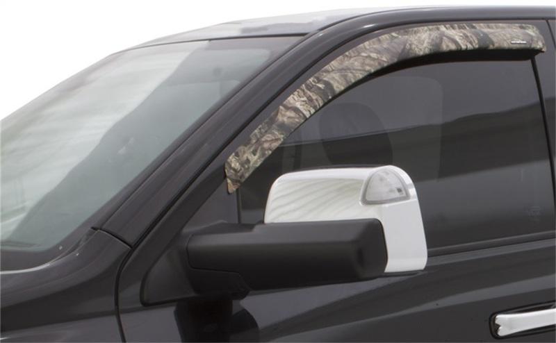 Stampede 2014-2018 Chevy Silverado 1500 Crew Cab Pickup Tape-Onz Sidewind Deflector 4pc - Camo 60102-15 Main Image