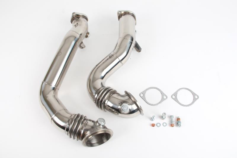 Wagner Tuning BMW E82 E90 N54 SS304 Engine Downpipe Kit 500001002 Main Image