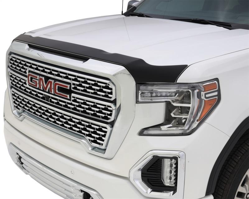 AVS 2019 GMC Sierra 1500 Aeroskin Low Profile Hood Shield - Matte Black 377167 Main Image