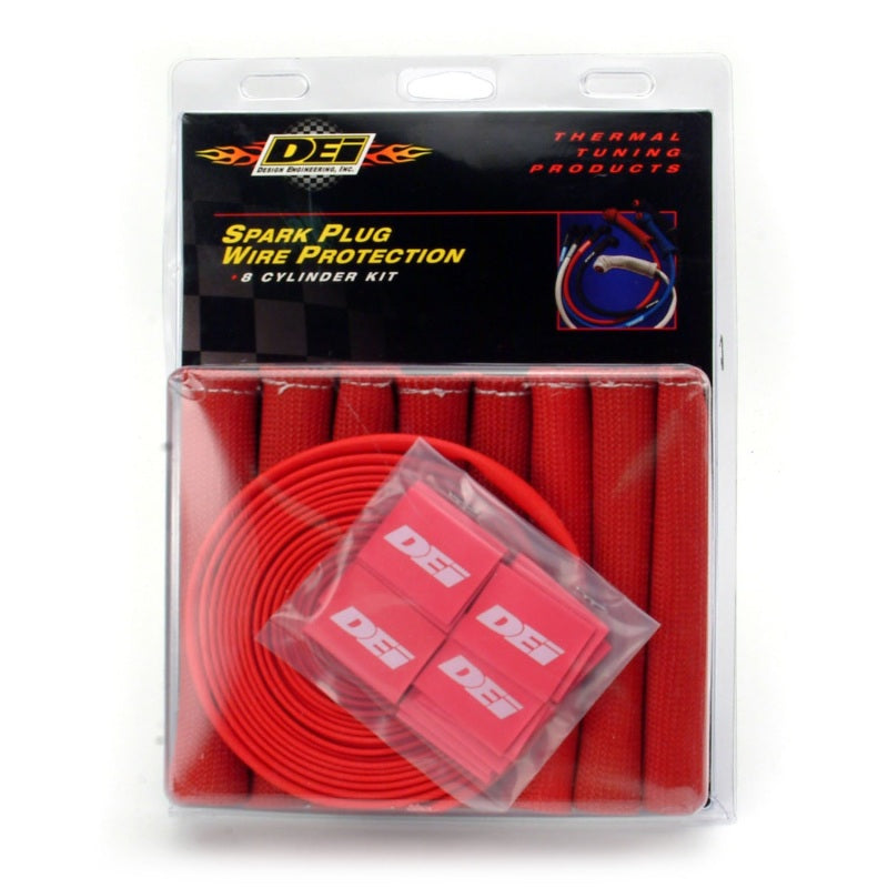 DEI Protect-A-Boot and Wire Kit 8 Cylinder - Red 10722