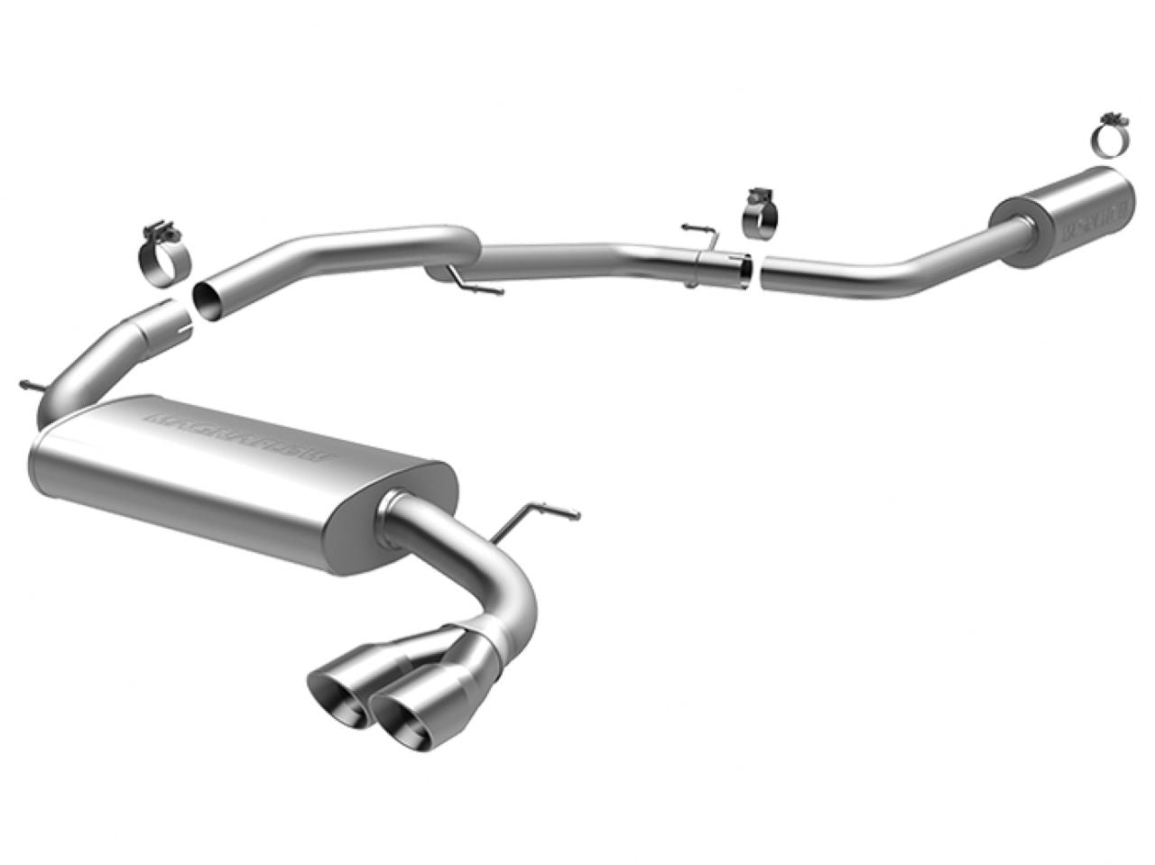 MagnaFlow Ford Focus Street Series Cat-Back Performance Exhaust System