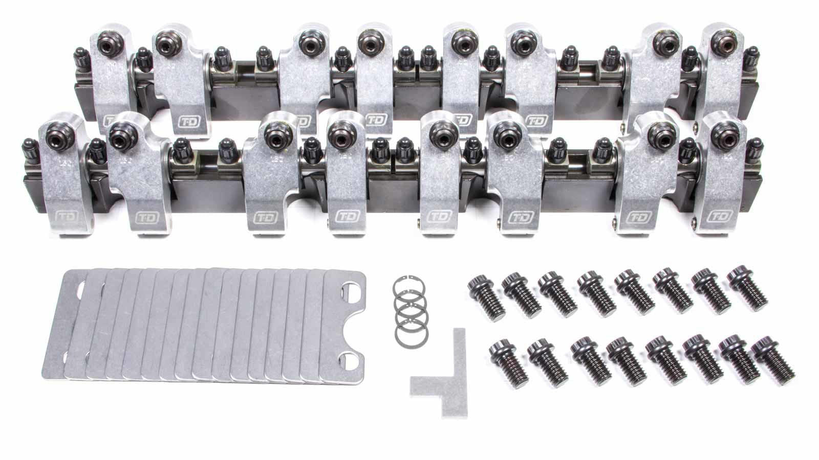 T and D Machine SBC Shaft Rocker Arm Kit - 1.6/1.5 Ratio TDM2301-160/150