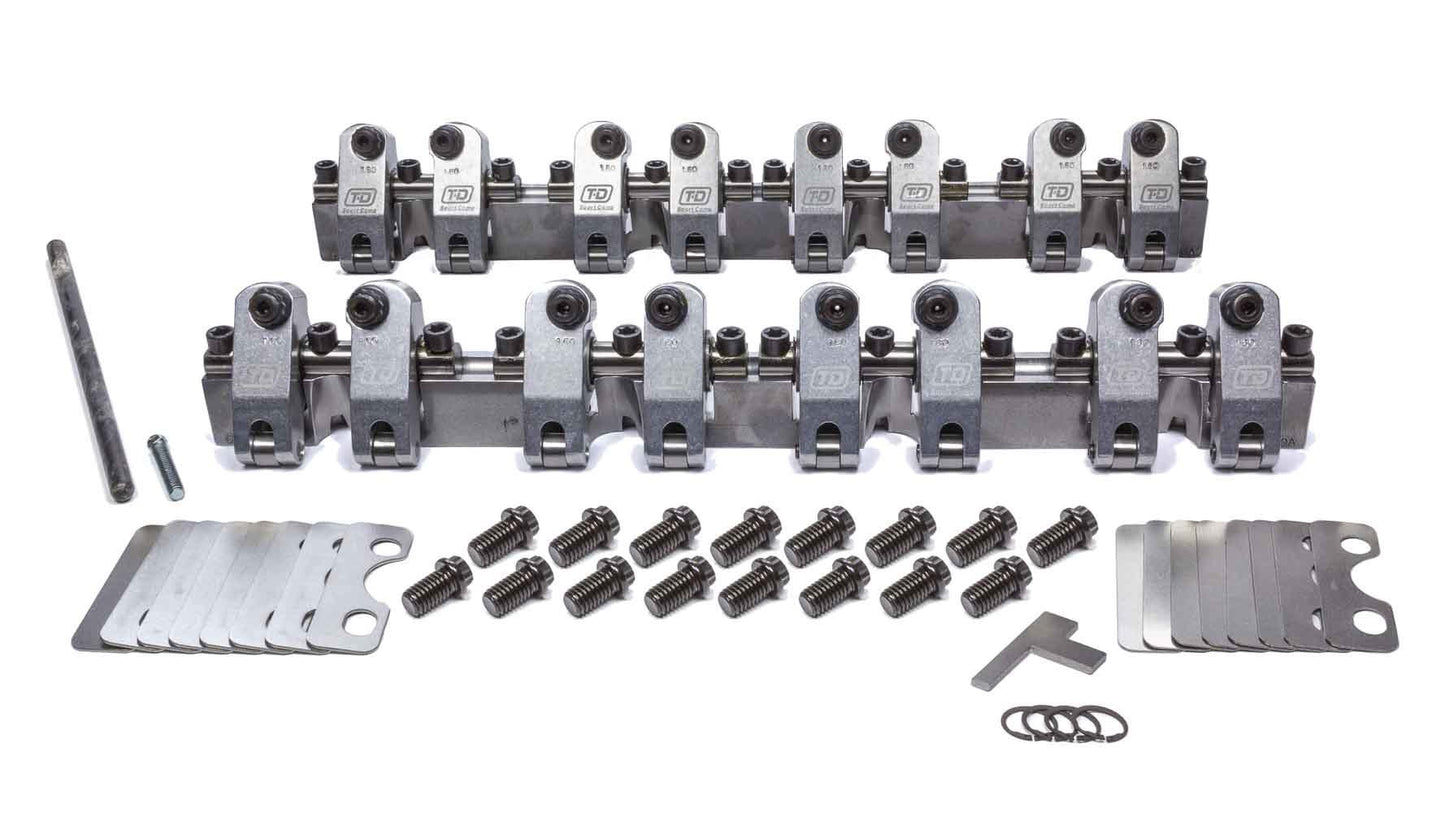 T and D Machine SBC 220 Sport Comp Shaft R/A Kit 1.60/1.50 Ratio TDM10001-160/150