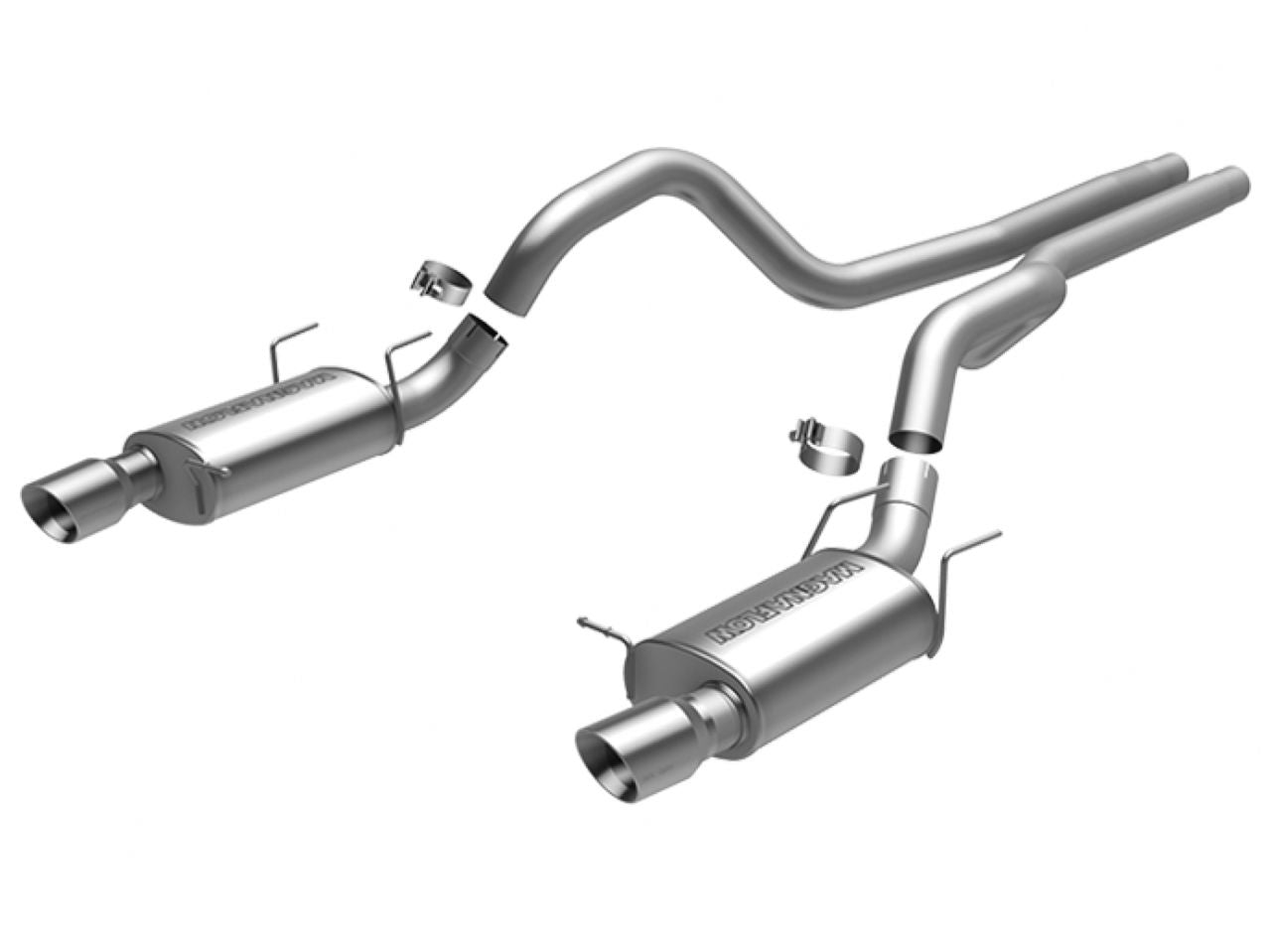 MagnaFlow Ford Mustang Street Series Cat-Back Performance Exhaust System