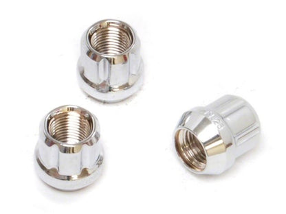 Muteki Open Ended Tuner Lightweight Lug Nuts 12x1.25mm CHROME 20pcs