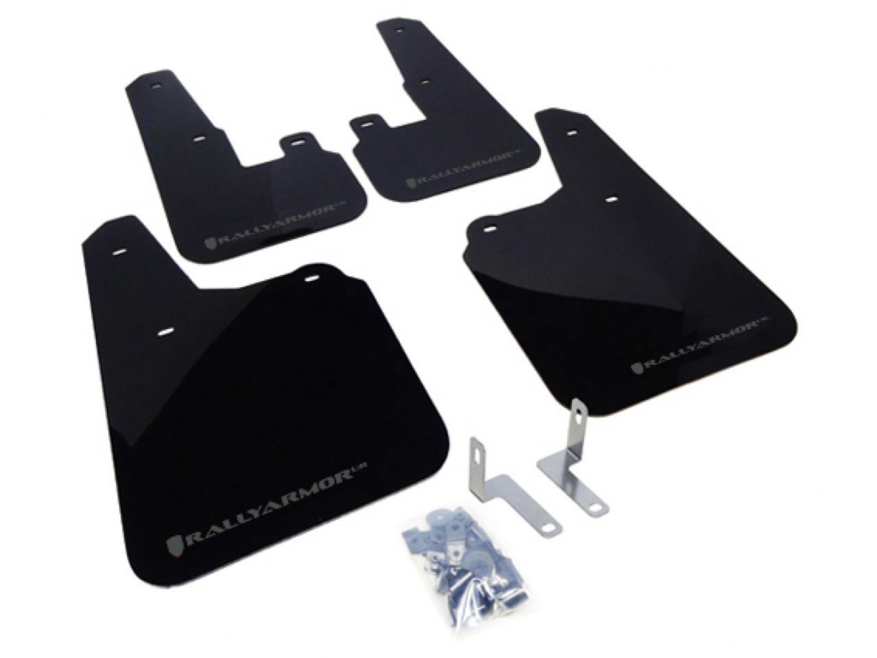 Rally Armor Mud Flaps MF16-UR-BLK/GRY Item Image